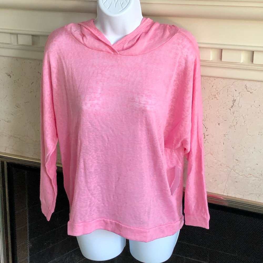 NEW BP Pink 3/4 Sleeve Hoodie